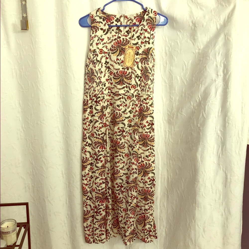 FatFace Midi Dress: US10/UK14, Lovely Palm Print!